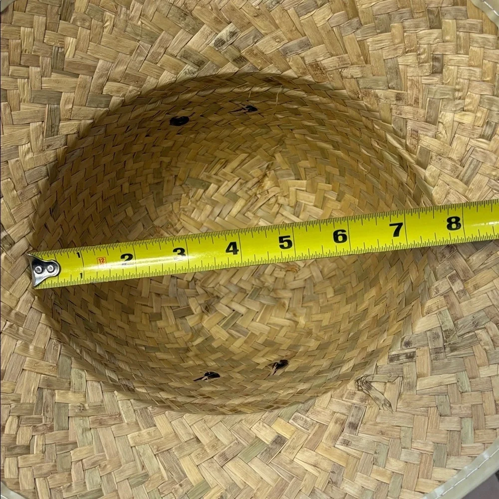 Woven Straw Hat. Set of 2